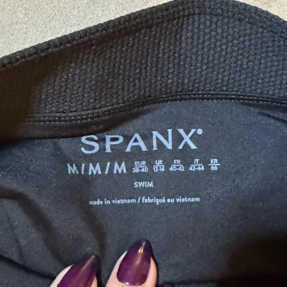SPANX Black Swim Skort - Picture 5 of 5